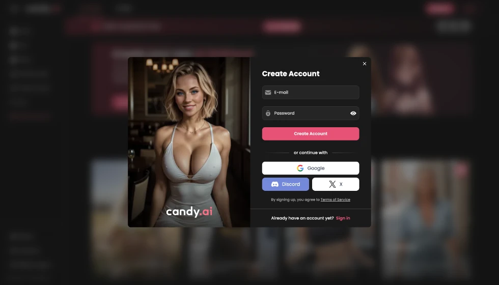 candy.ai Login