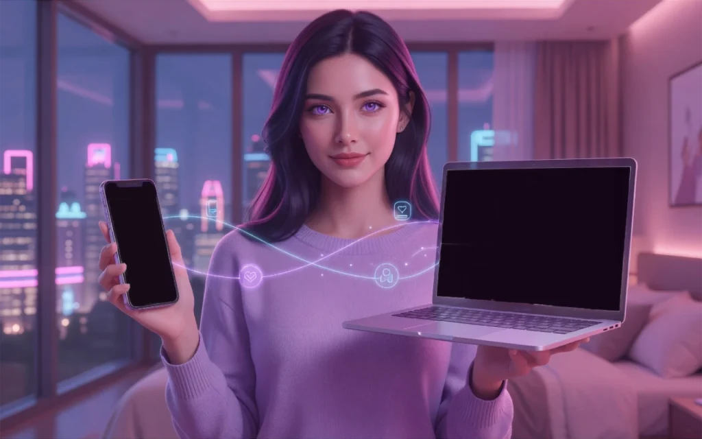 AI Girlfriend Apps vs Websites- What’s the Difference?