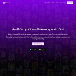 nomi ai homepage