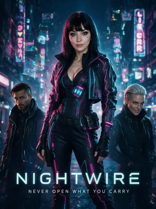 NightWire, a Candy Shorts series poster